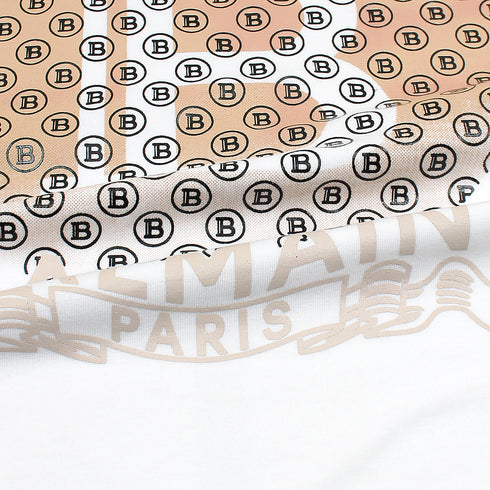 B.L.M.N White FB Premium Printed T-Shirt